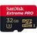Front. SanDisk - Extreme PRO 32GB microSDHC UHS-I Memory Card - Black/Red.