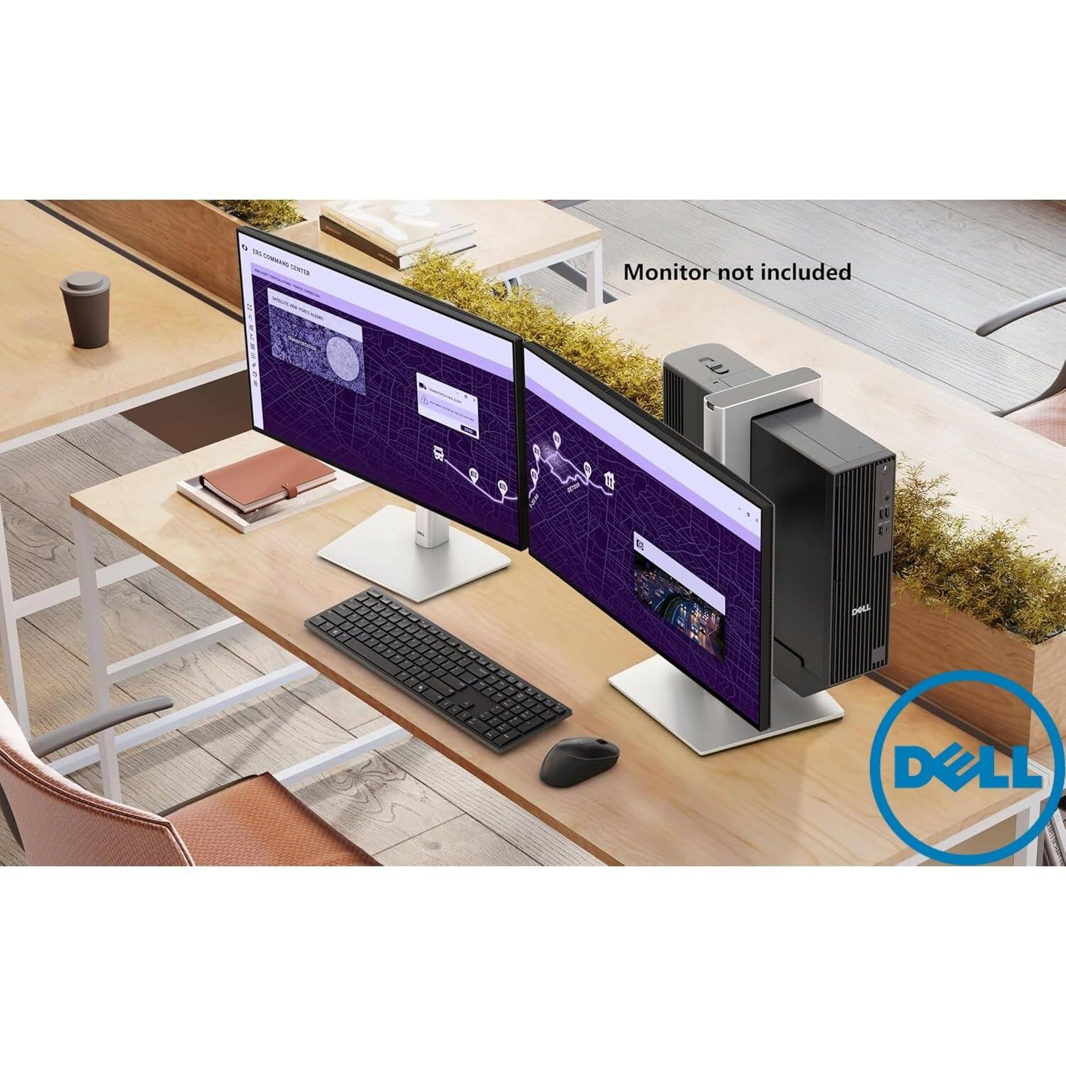 Monitor not included