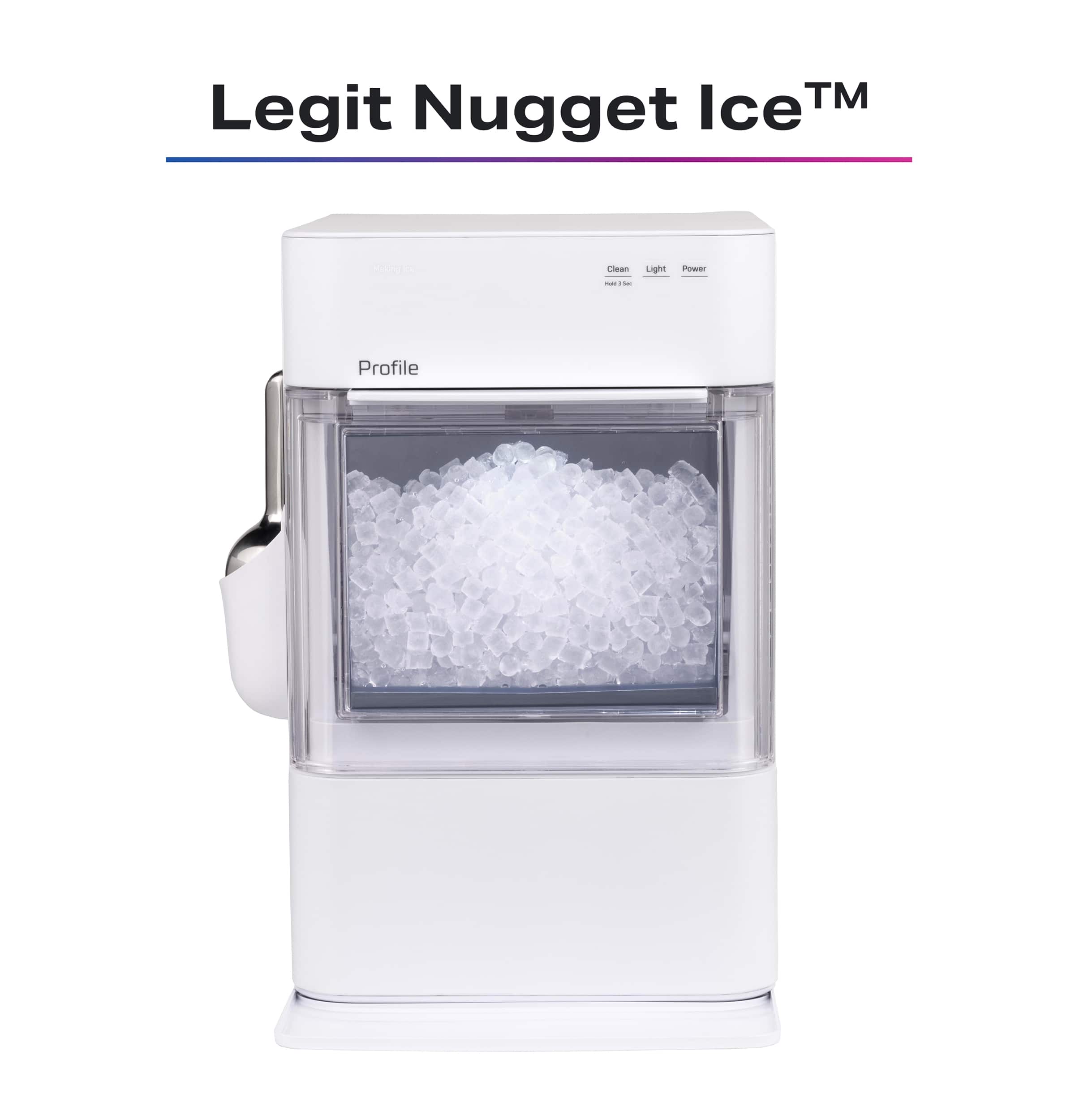 Legit Nugget Ice™
Clean Light Power
Profile