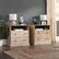 Alt View Zoom 13. Walker Edison - 2-Piece 25" Classic Open Cubby Side Table Set - White Oak.
