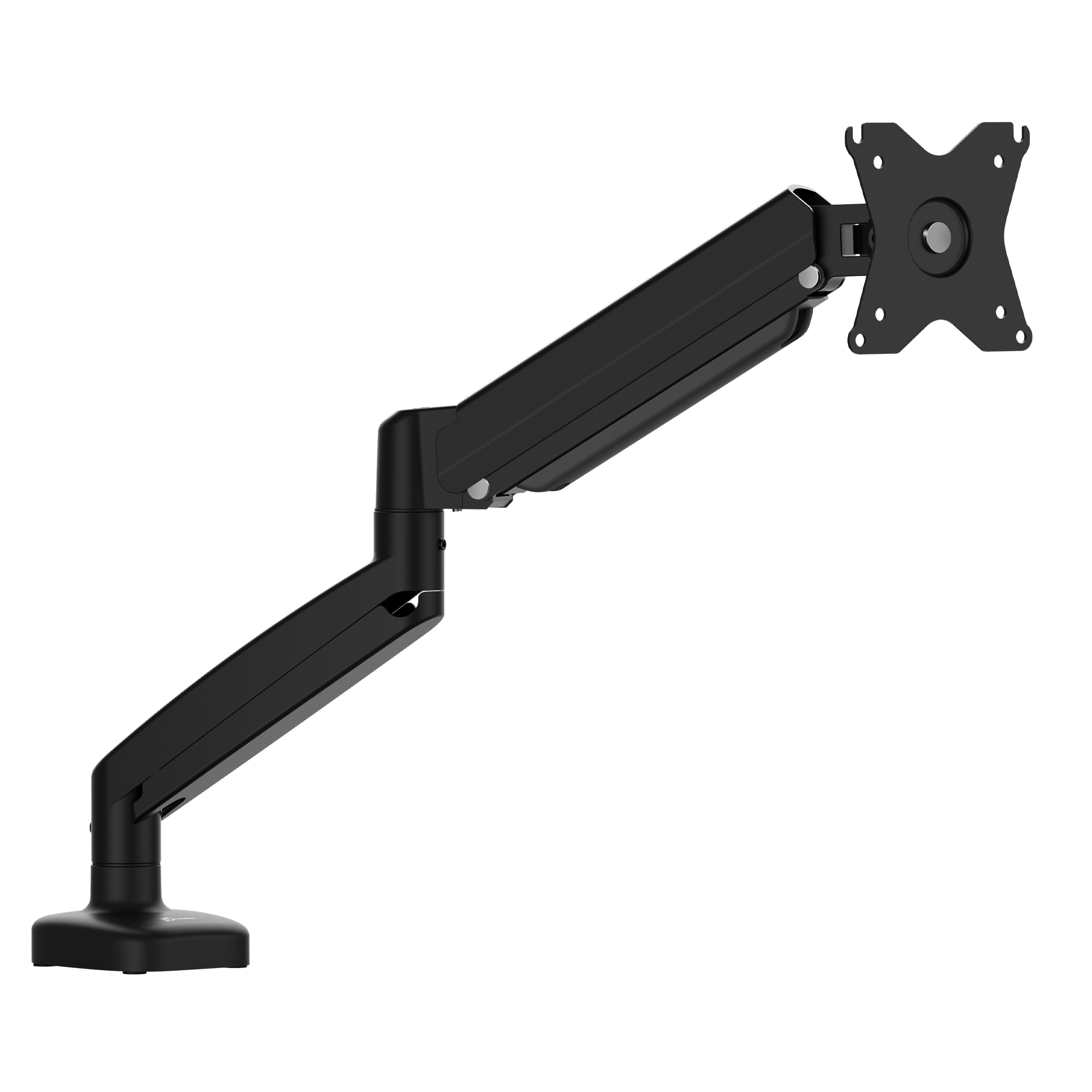 j5create - Ergonomic Monitor Desk Mount for Most 17” -32” Monitors - Black
