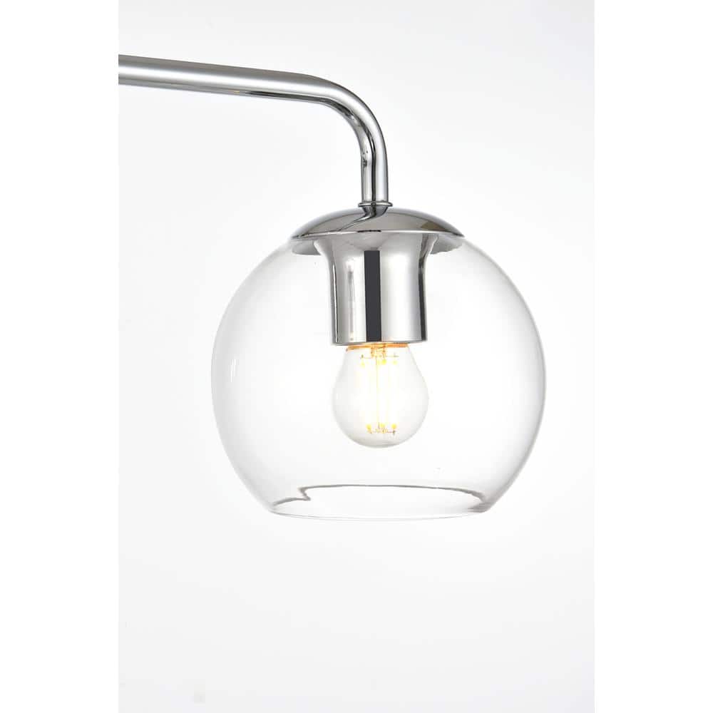 Living District - Genesis 4 light Bath Sconce - Chrome And Clear price history on PriceWatchPro