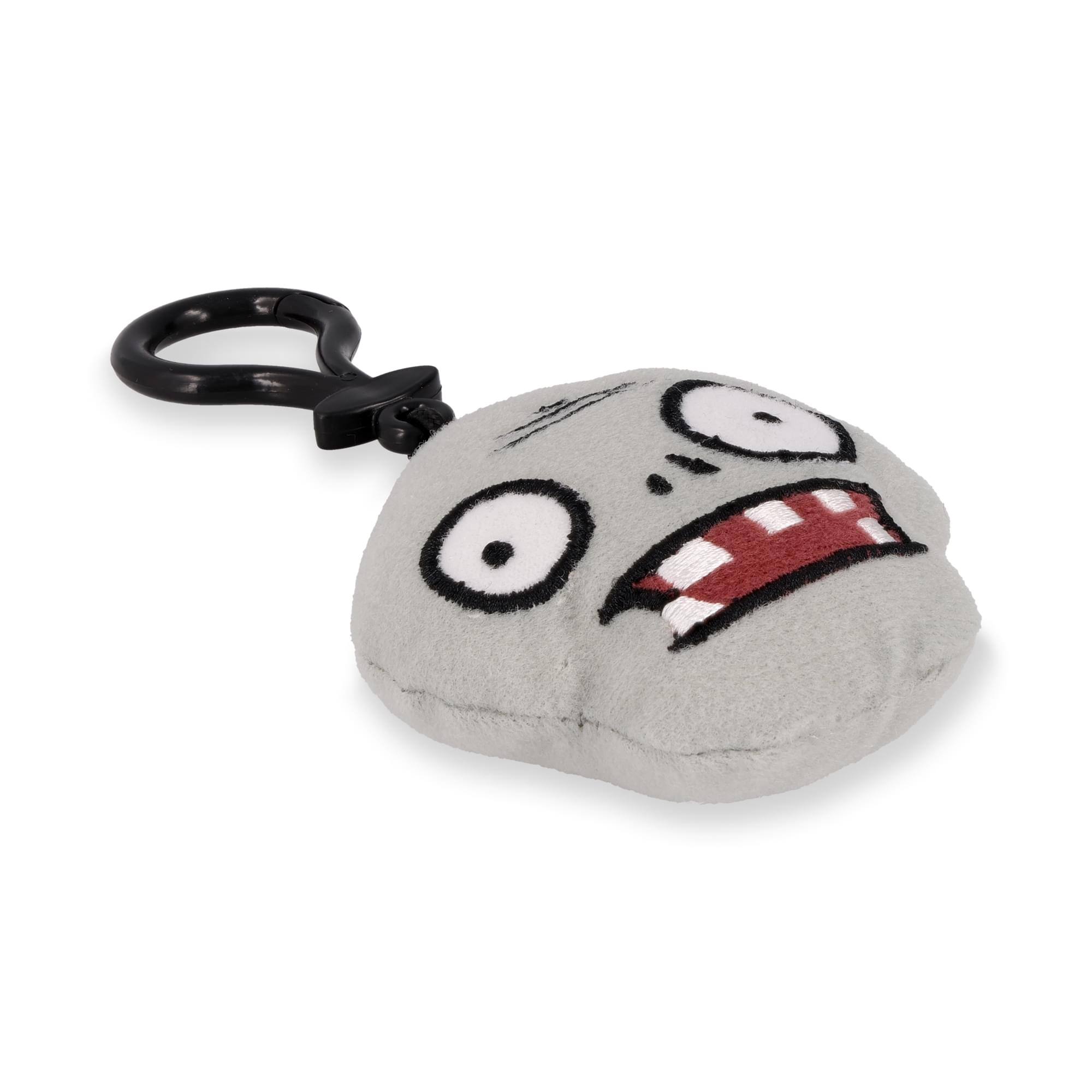 Alt View 2. PowerHouse Toys - Plant Vs Zombies Plush Clip-On: Zombie - Multi-Color.