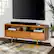 Alt View 12. Walker Edison - 58" Mid-Century Modern 3-Drawer Wood TV Stand for TVs up to 65" - Caramel.