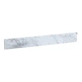 Elegant Kitchen and Bath - 32 inch backsplash in - Carrara White
