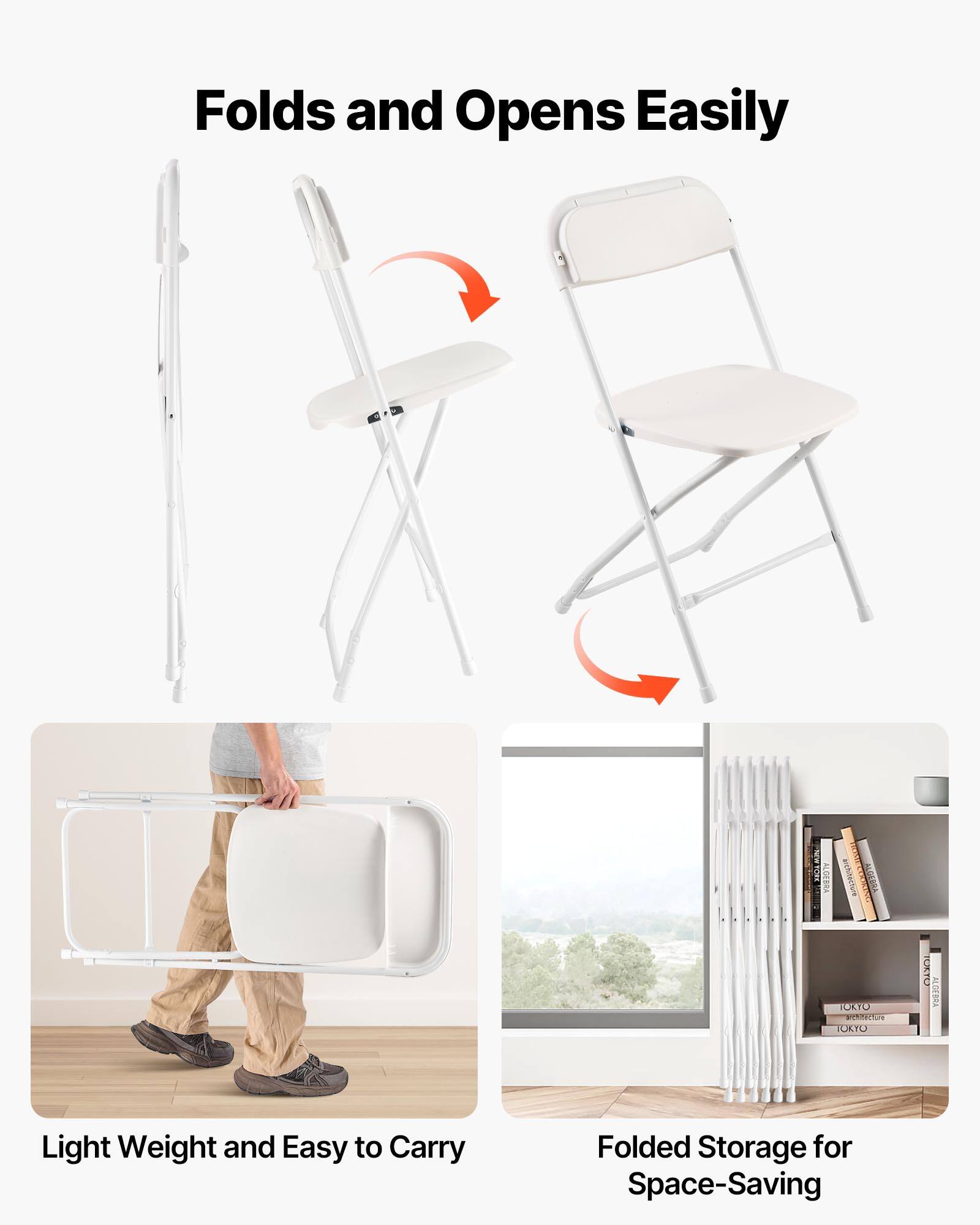 Folds and Opens Easily

Light Weight and Easy to Carry

Folded Storage for Space-Saving