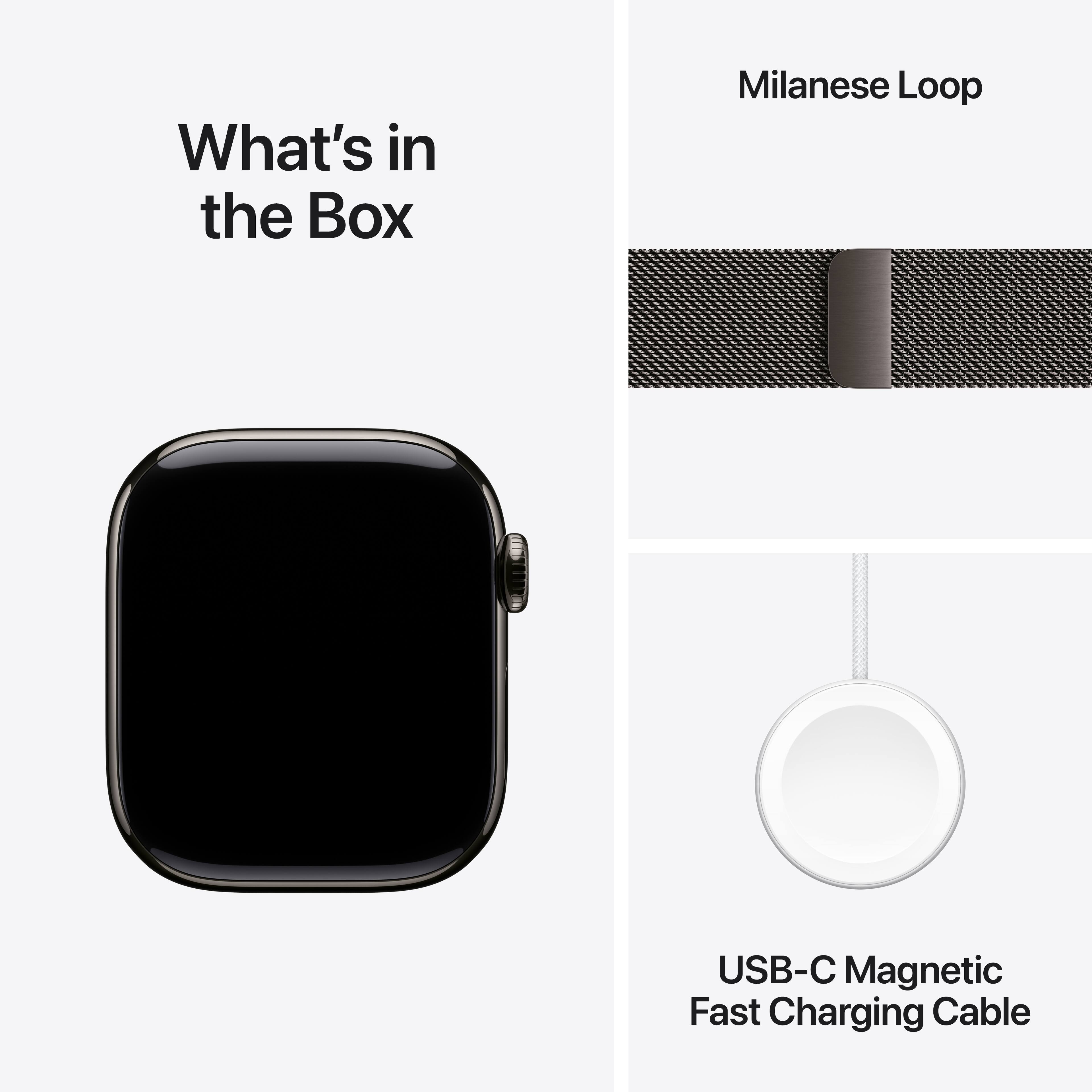 What's in the Box: Milanese Loop USB-C Magnetic Fast Charging Cable