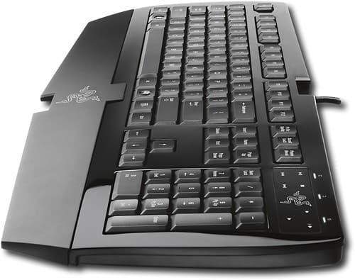 Alt View Standard 2. Razer - Arctosa Gaming Keyboard - Silver.