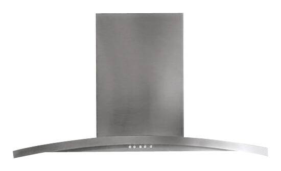 Ge profile online chimney hood