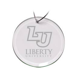 Jardine - Liberty Flames 3'' Glass Round Ornament - Multicolor