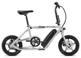 Schwinn - Twister Foldable Compact Electric Bike, 14 Inch Wheels - fog