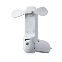 Jisulife - Handheld Fan Life8B - Grey - Front_Zoom