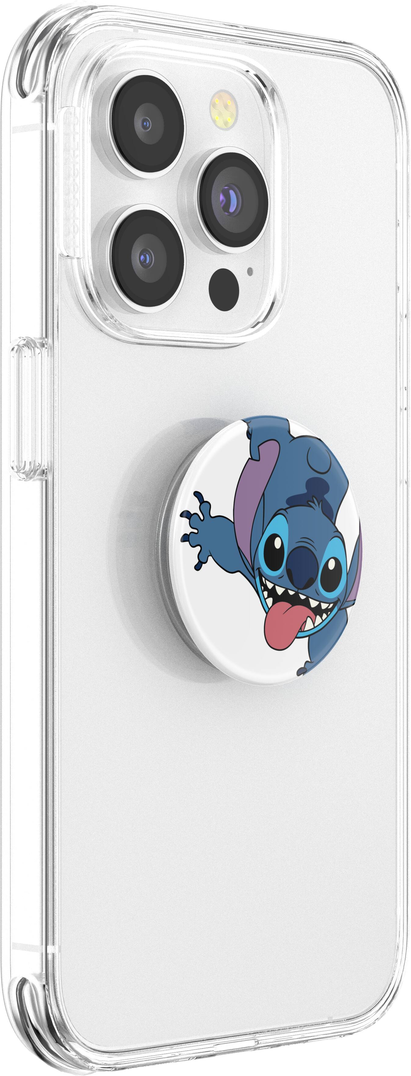 Alt View 11. PopSockets - Adhesive PopGrip Universal Grip & Stand for Cell Phones - Disney Crash Landing Stitch.