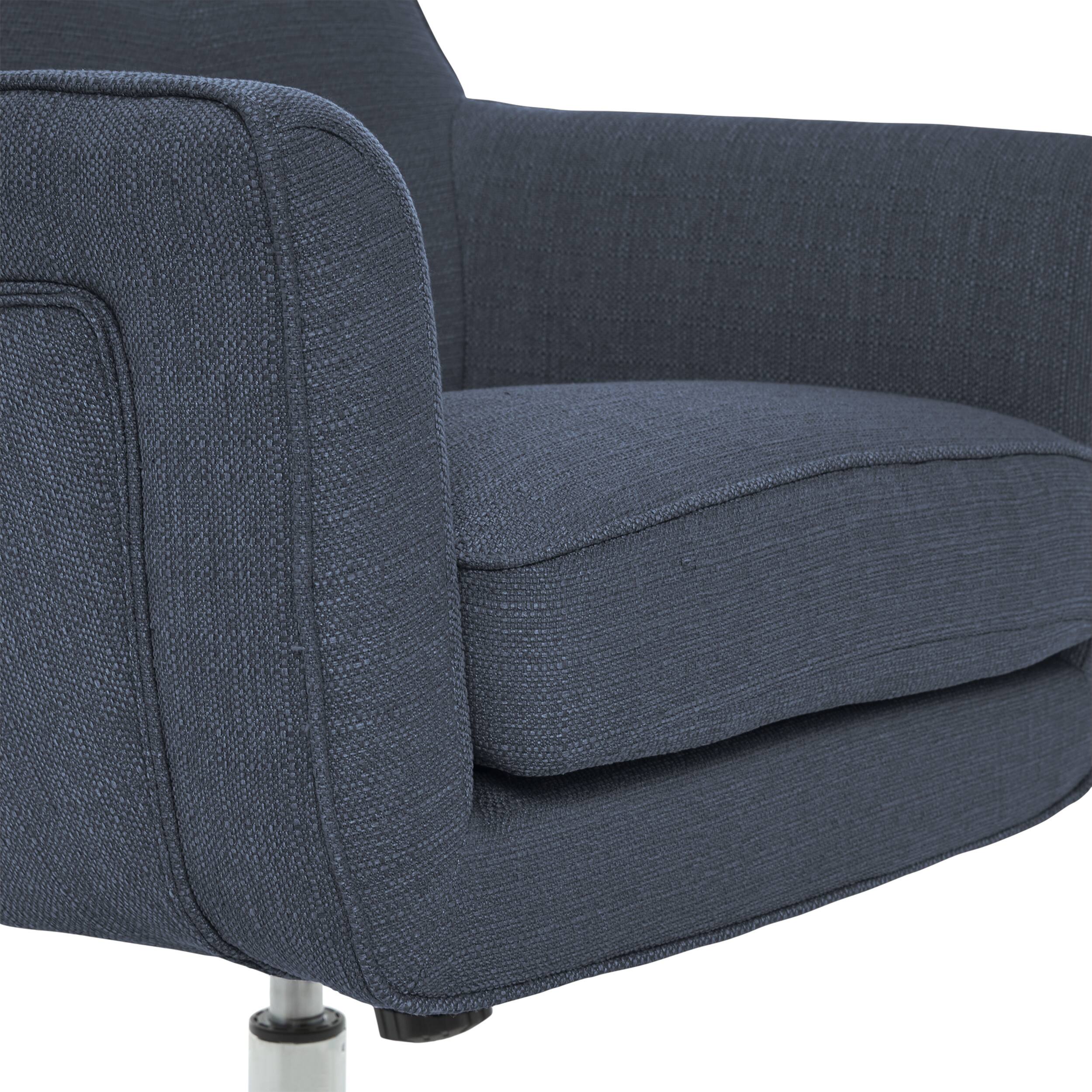 Alt View 18. Serta - Ashland Memory Foam & Twill Fabric Home Office Chair - Blue.