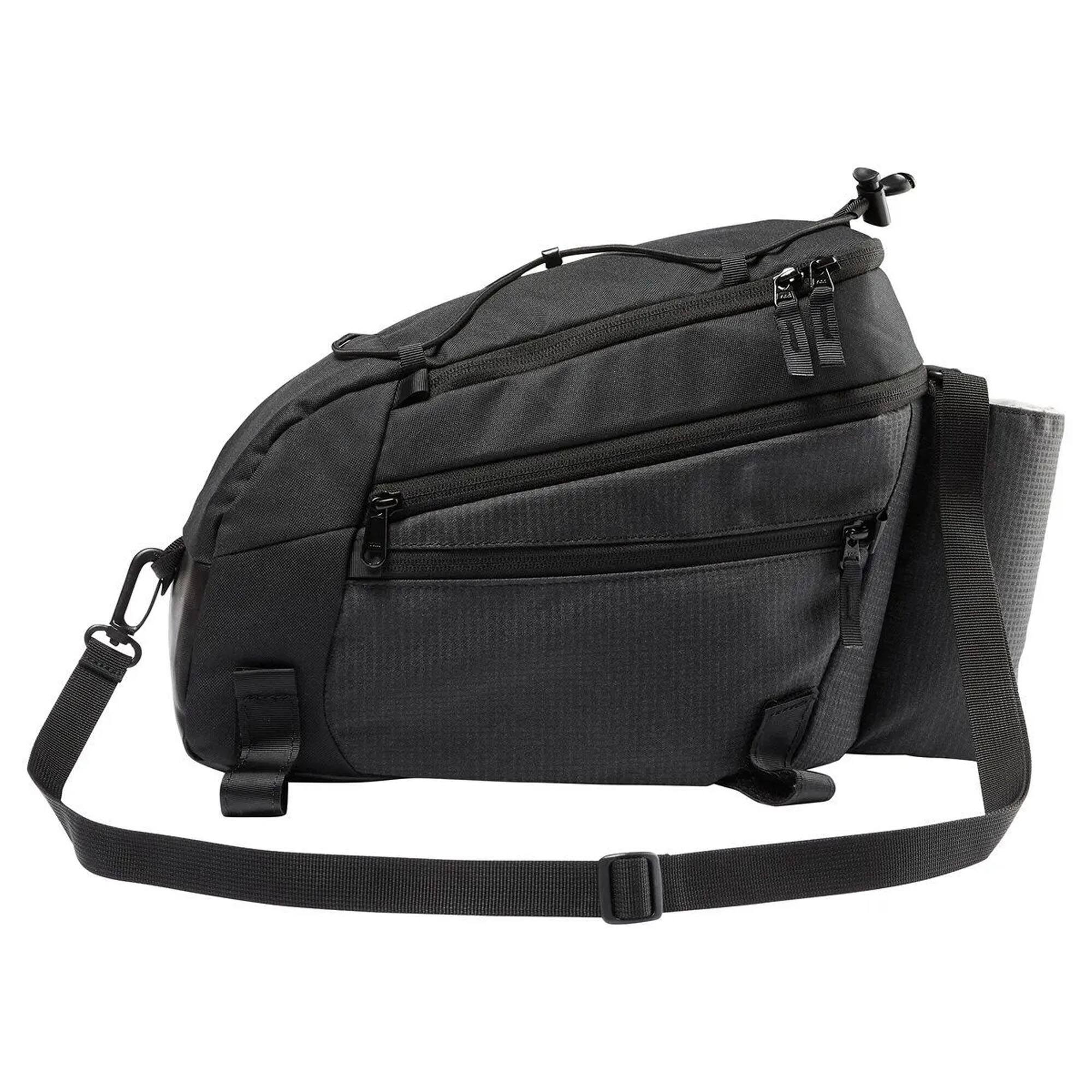 Alt View 3. VAUDE - Vaude Silkroad L Luminum Bike Rack Bag with Detachable Shoulder Strap - Black - Black.