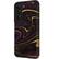 Angle. ArtsCase - StrongFit Designers Case for Samsung S22 - Purple / Gold.