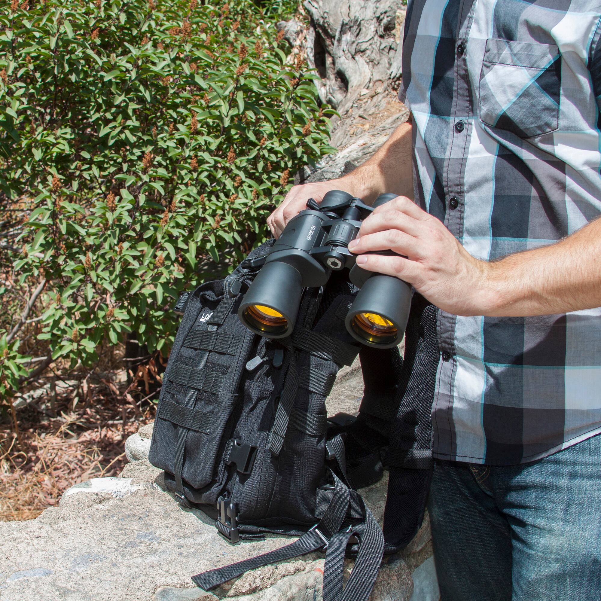 Alt View 16. Barska - 10-30x50mm Gladiator Zoom Binoculars - Black.