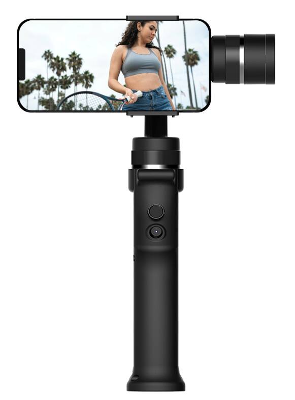 Alt View 4. Cluzine - 3-Axis Handheld Phone Gimbal Camera Anti-Shake Video Electronic Intelligent Stabilizer.