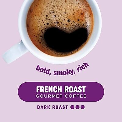 bold, smoky, rich  
FRENCH ROAST  
GOURMET COFFEE  
DARK ROAST