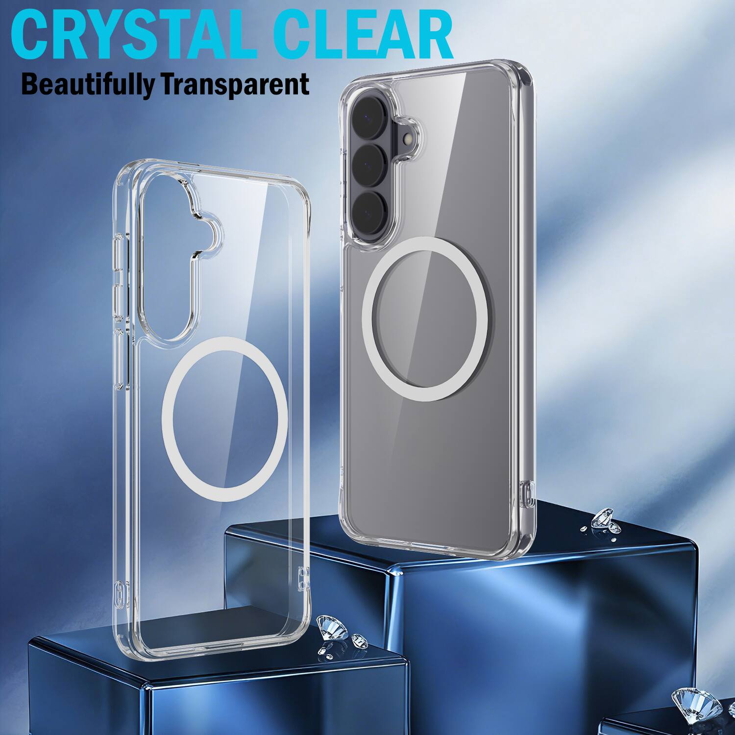 CRYSTAL CLEAR  
Beautifully Transparent