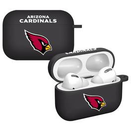 Artinian - Arizona Cardinals AirPods Pro Silicone Case Cover - Black