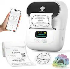 Phomemo Label Printer
Q009E07T0070073
Address Line 1
City, State Zip Code
Name
123-123-1234
Question Small
@gmail.com
PD-1234
05/07/2022
BREAD
$89.99
TEL_123-123-1234
WEB_www.123.com
V Neck Long Sleeve
$38
Homemade with Love
Eat More Croissants