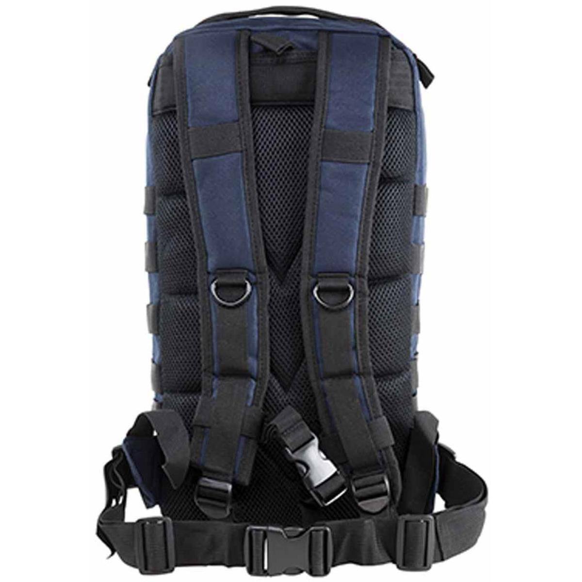 Alt View 2. NcSTAR - NcSTAR Vism Small Backpack, Blue with Black Trim - Blue/Black.