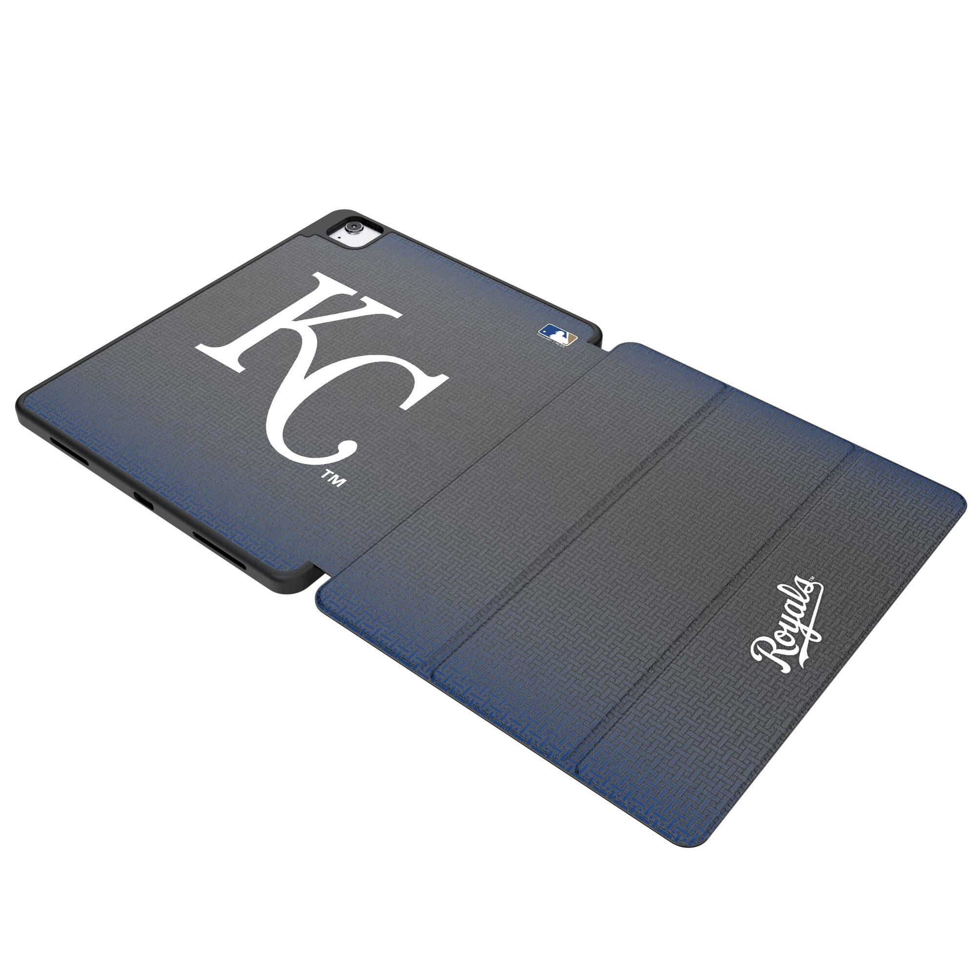 Front. Keyscaper - Kansas City Royals iPad Case - 7/8/9 Gen / 10.5in Pro / 3rd Gen Air - Black.