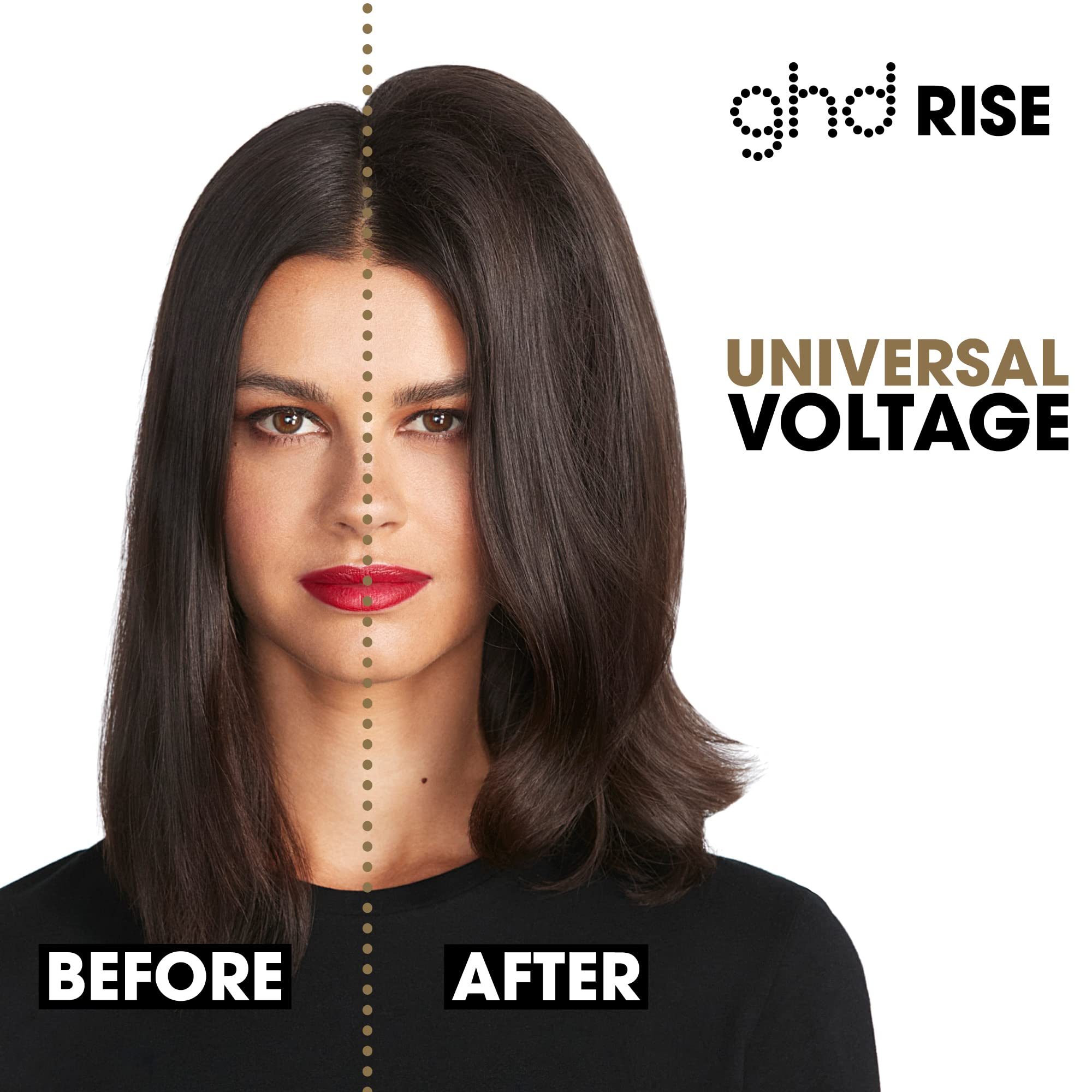 ghd RISE  
UNIVERSAL VOLTAGE  
BEFORE  
AFTER