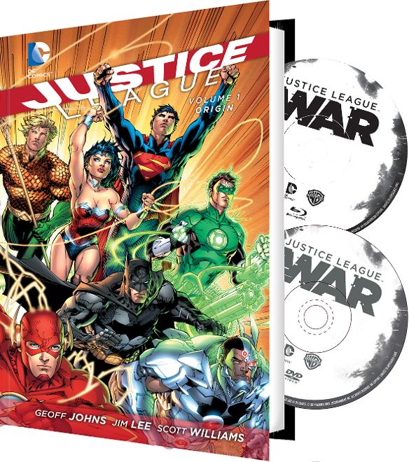  Justice League: War [With Justice League Vol. 1 Graphic Novel] [Blu-ray] [2014]