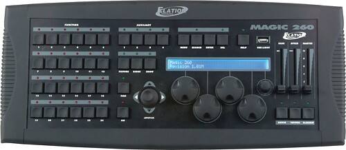 Front Standard. American DJ - Magic 260 DMX Controller.