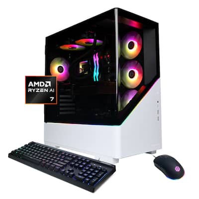 CyberPowerPC Gaming Desktop AMD Ryzen 7 9700X NVIDIA GeForce CyberPowerPC Gaming Desktop AMD Ryzen 7 9700X NVIDIA GeForce