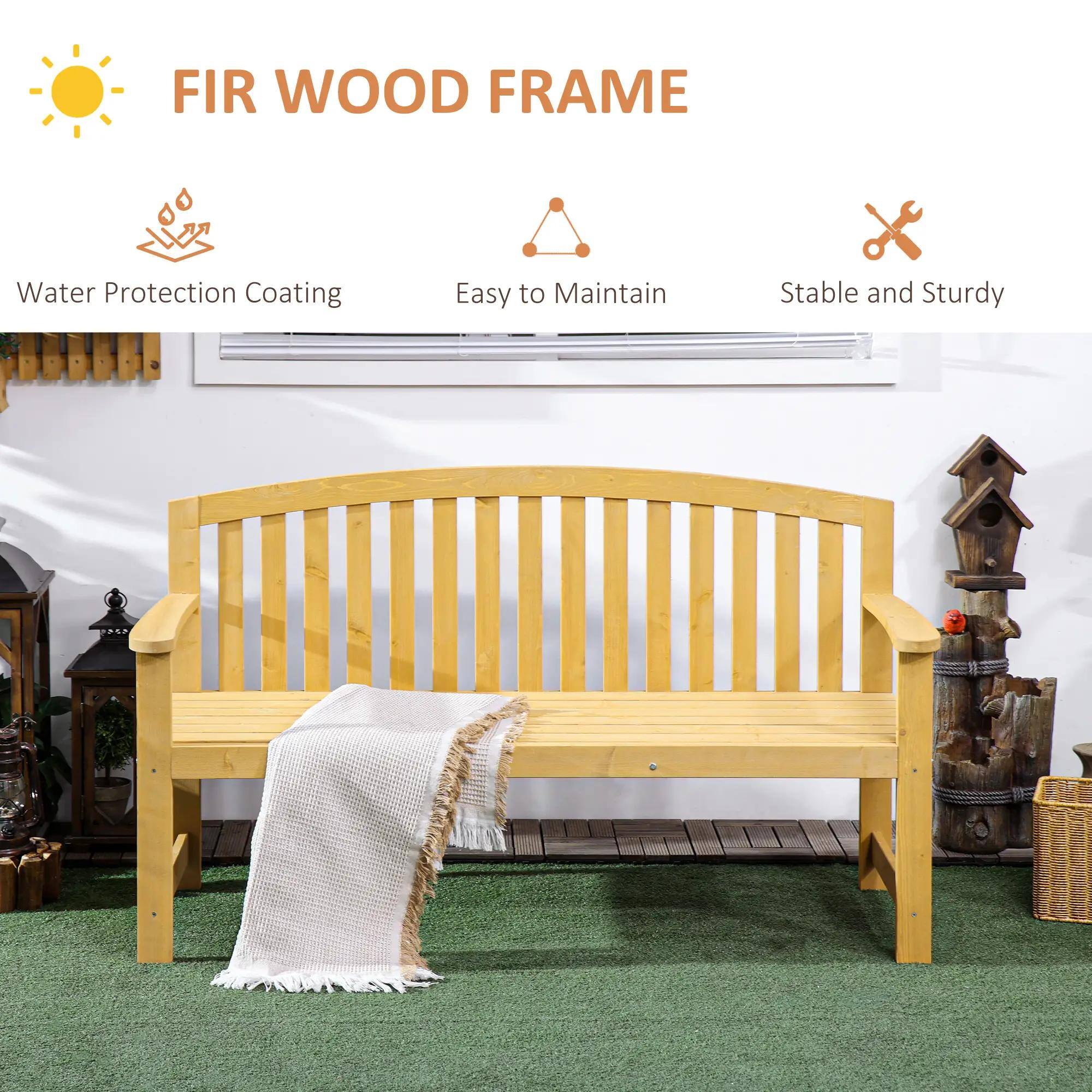 FIR WOOD FRAME

- Water Protection Coating
- Easy to Maintain
- Stable and Sturdy