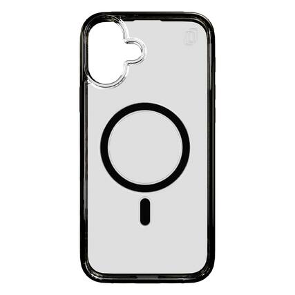 Front. Cellhelmet - Magnitude Series MagSafe-Compatible Case for iPhone 16 Plus - Onyx Black.