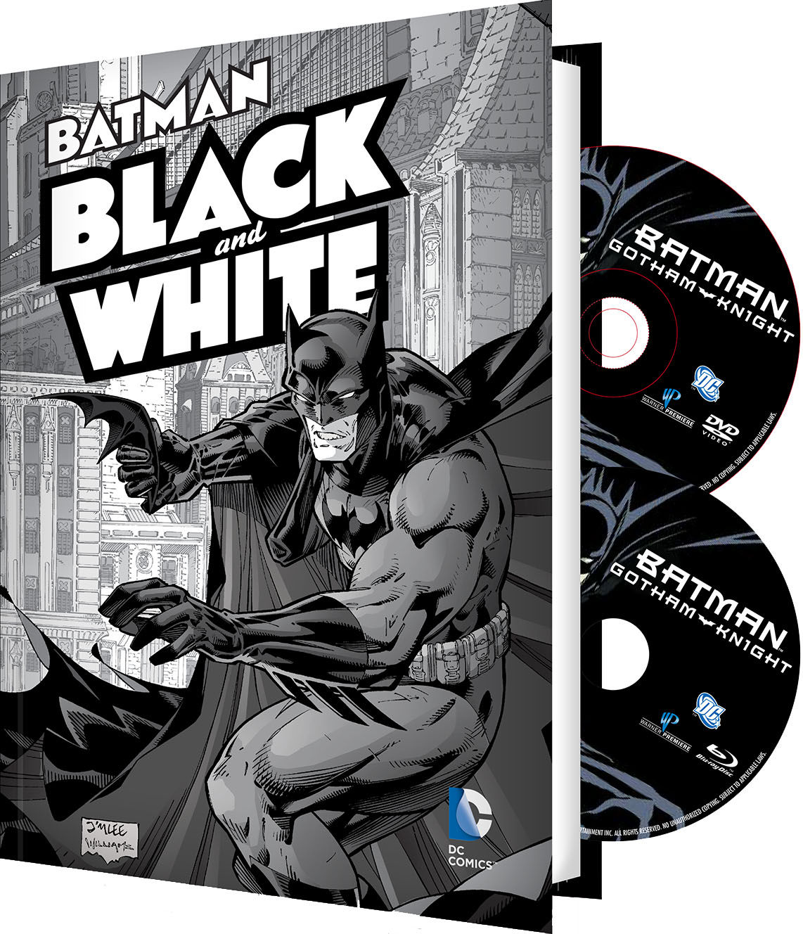 Best Buy: Batman: Gotham Knight [Includes Batman: Black & White Graphic  Novel] [Blu-ray/DVD] [2 Discs] [2008]