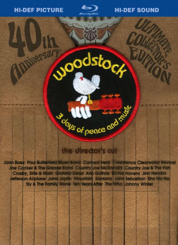  Woodstock [Director's Cut] [40th Anniversary] [Ultimate Collector's Edition] [2 Discs] [Blu-ray] [1970]