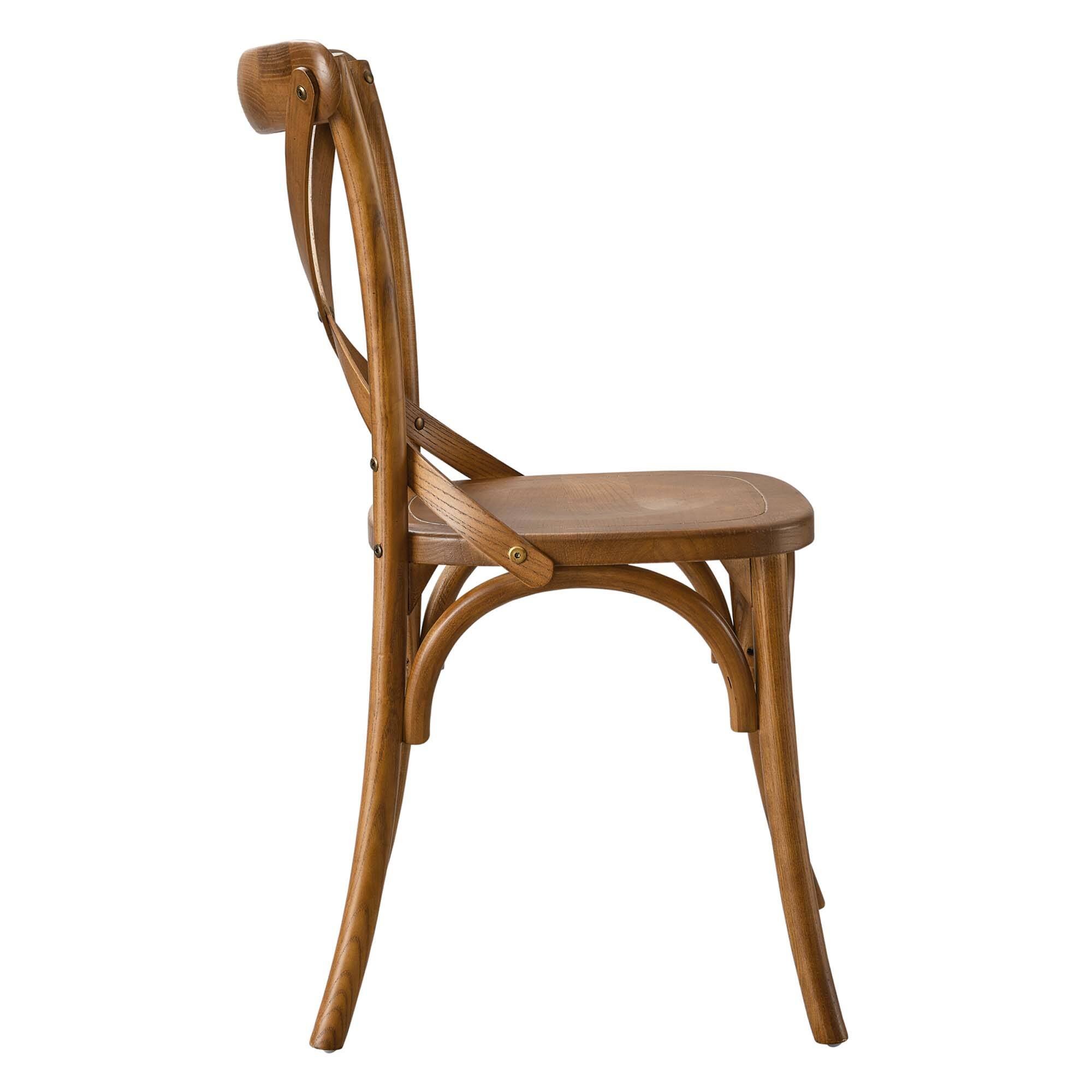 Alt View 2. Modway - Gear Dining Side Chair by Modway - Brown.