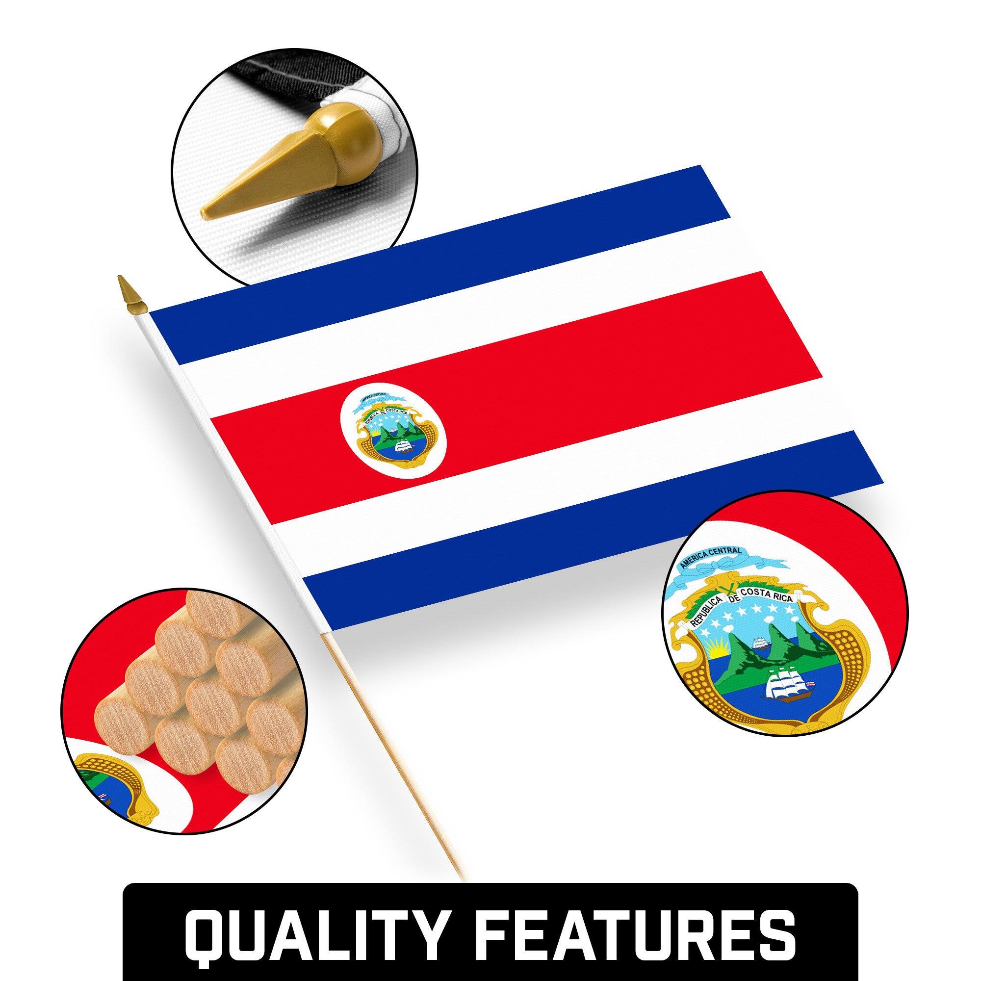 ANERCA CENTRAL  
CENTRAL AMERICA  
COSTA RICA  
REPUBLICA DE COSTA RICA  
QUALITY FEATURES