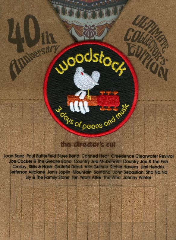  Woodstock [Director's Cut] [40th Anniversary] [Ultimate Collector's Edition] [3 Discs] [DVD] [1970]