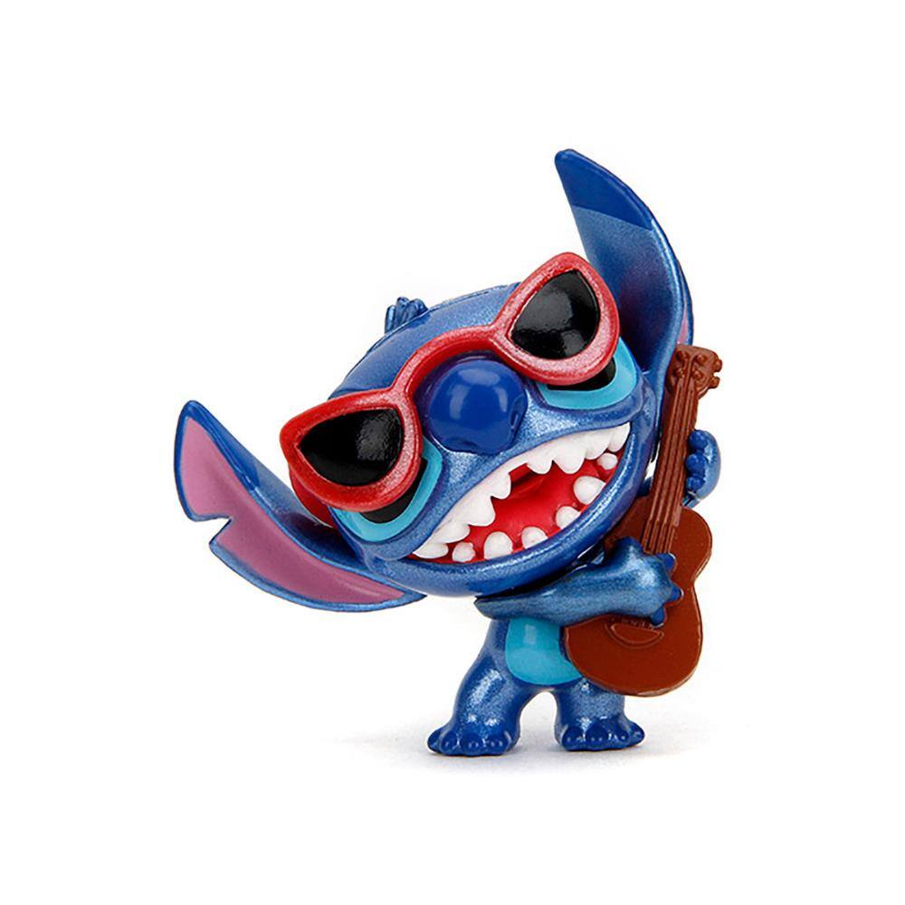 Angle. Jada - Set of 4 Diecast Figures "Disney's Stitch" "Metalfigs" Series Diecast Models by Jada - Multicolor.