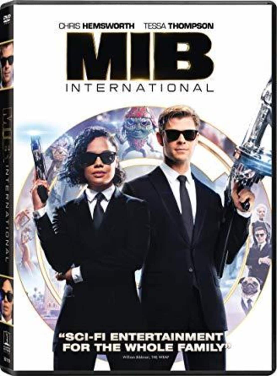 Front. Men in Black: International   - DVD.