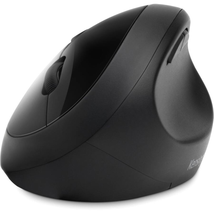 Alt View 5. Kensington - Kensington Pro Fit Ergo Wireless Mouse-Black - Wireless - Bluetooth/Radio Frequency - 2.40 GHz - Black - USB - 1600 dpi - Black.
