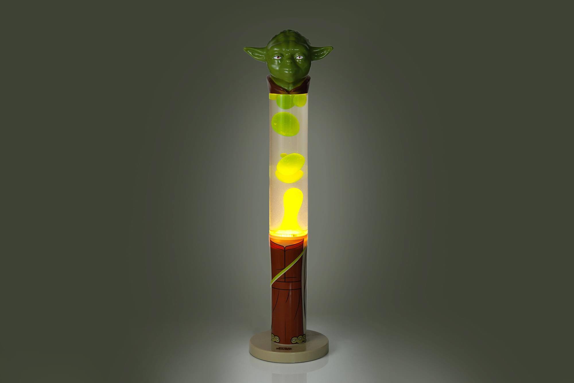 Alt View 1. Ukonic - Star Wars Jedi Master Yoda 18-Inch 3D Top Motion Lamp Mood Light - Green.