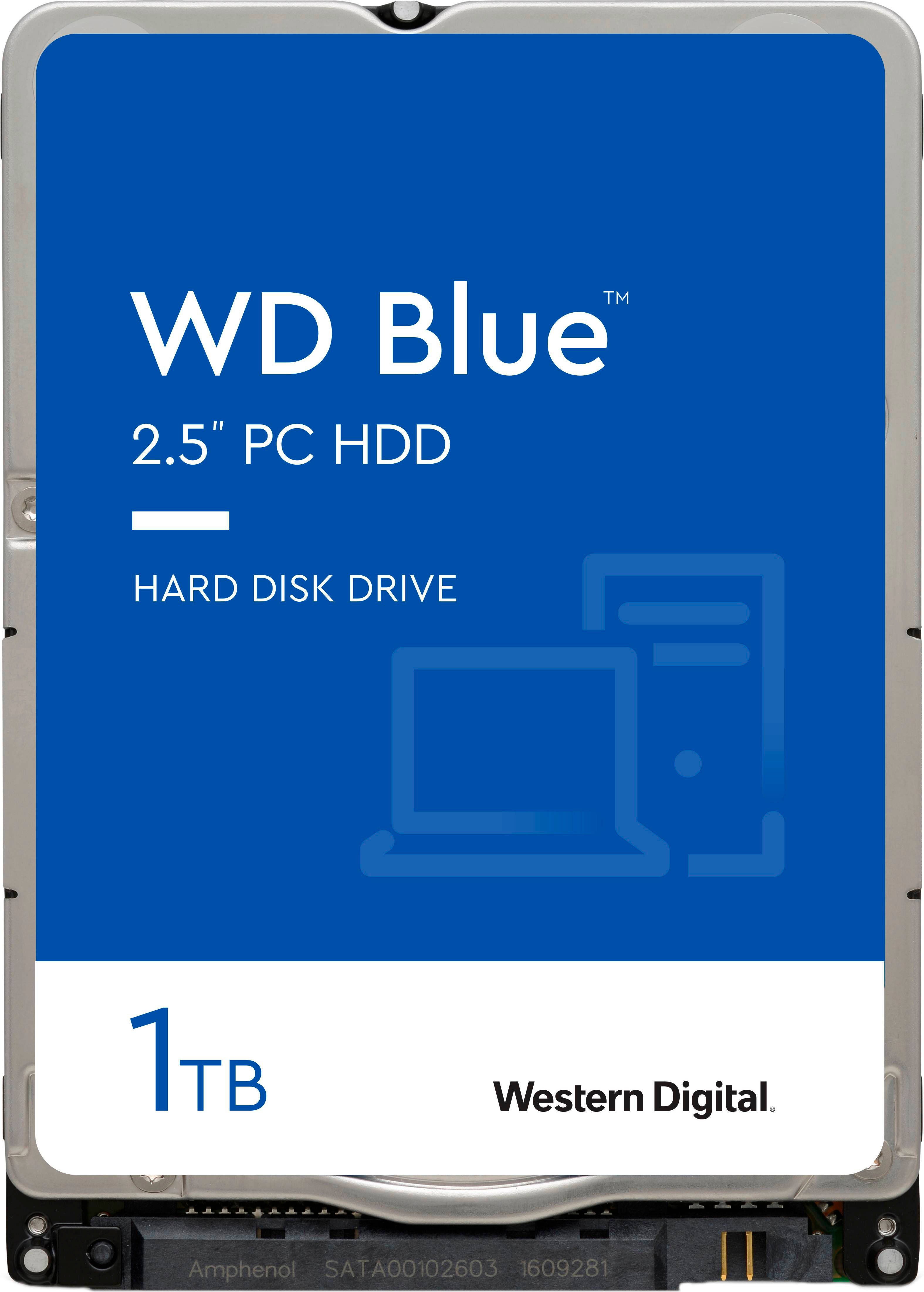 paraply Forøge kamp WD Blue 1TB Internal SATA Hard Drive for Laptops WDBMYH0010BNC-NRSN - Best  Buy