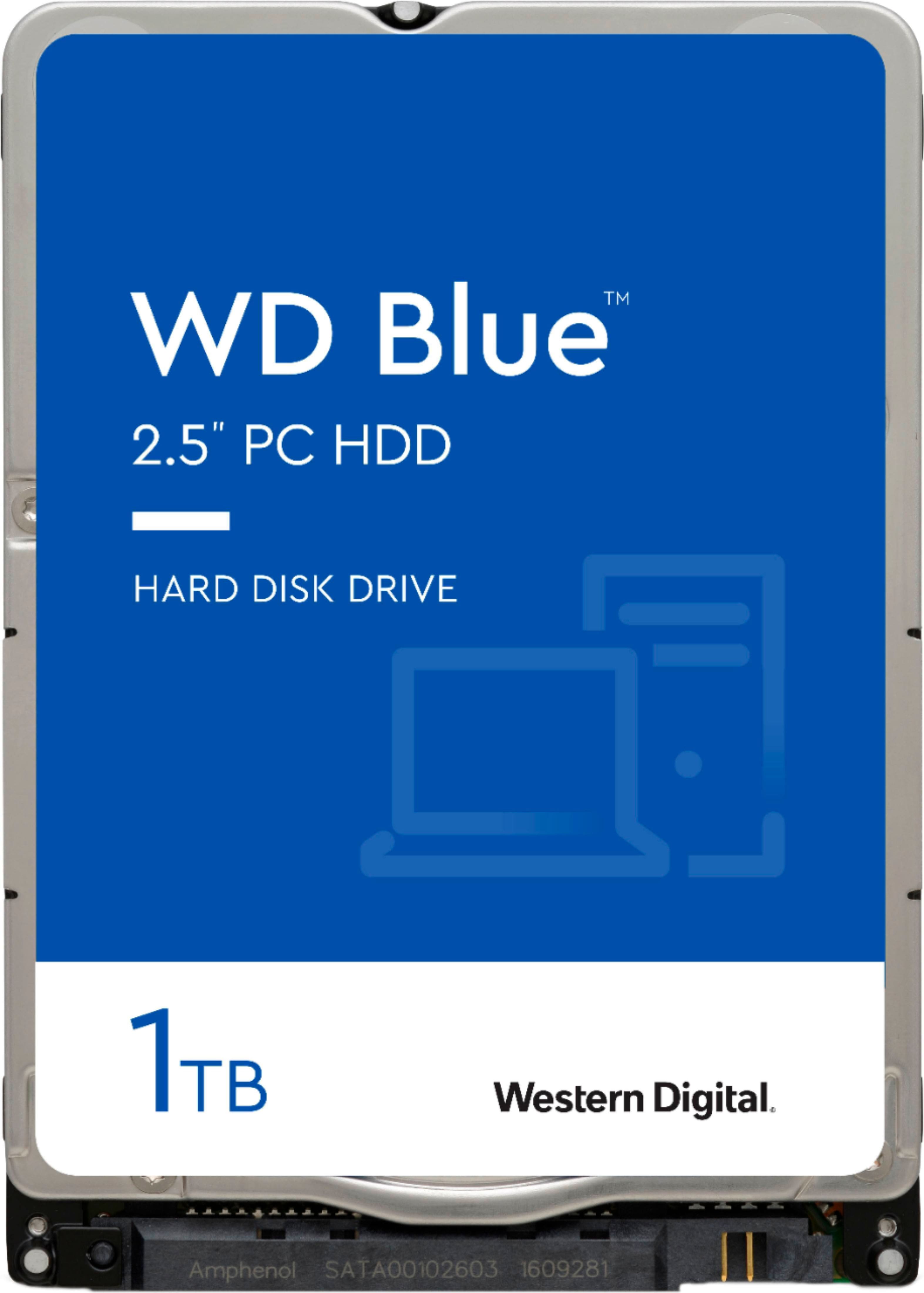 WD Blue 1TB Internal SATA Hard Drive for Laptops