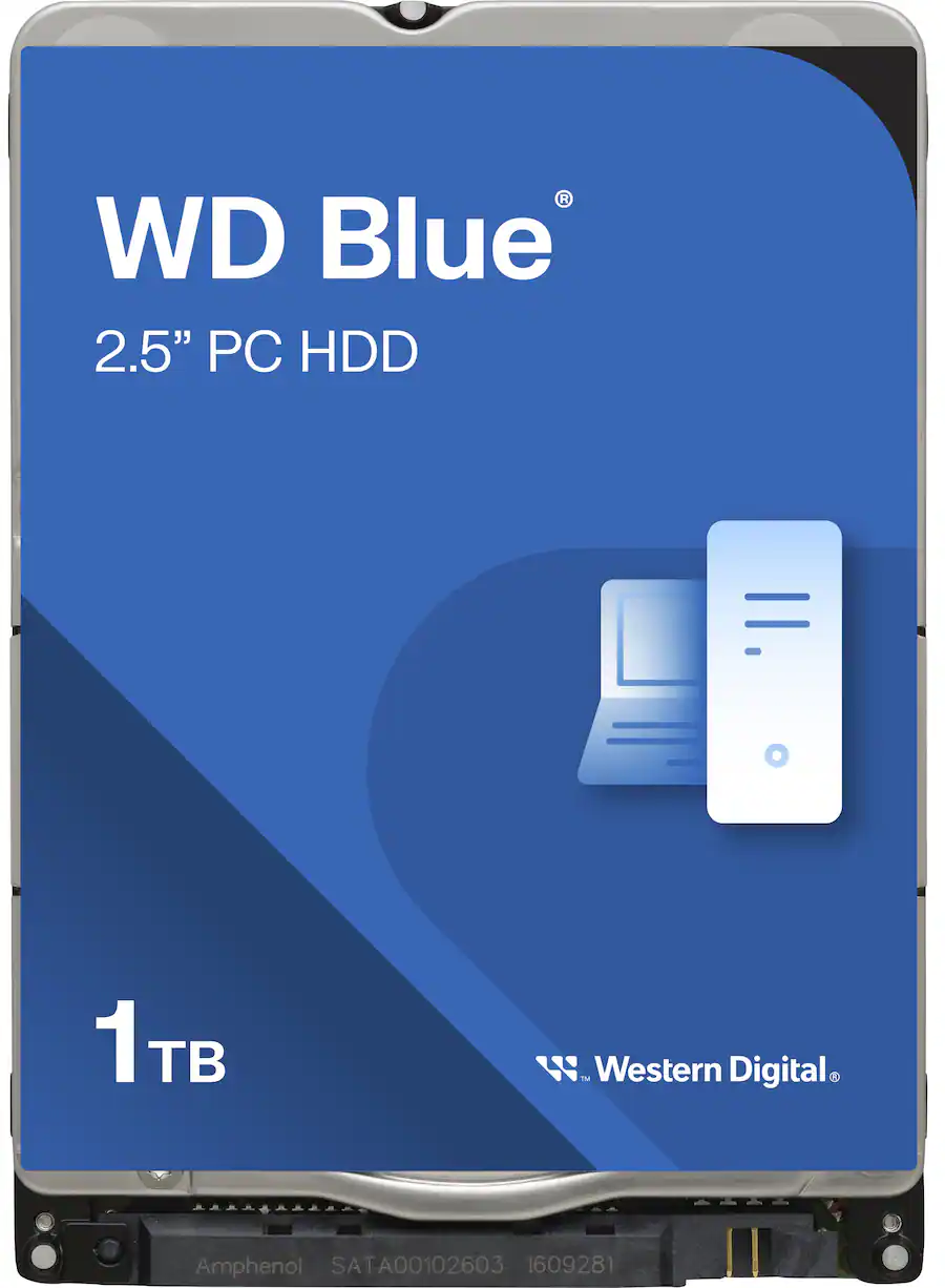 WD Blue 1TB PC Internal Hard Drive for Laptops WD10SPZX Best Buy