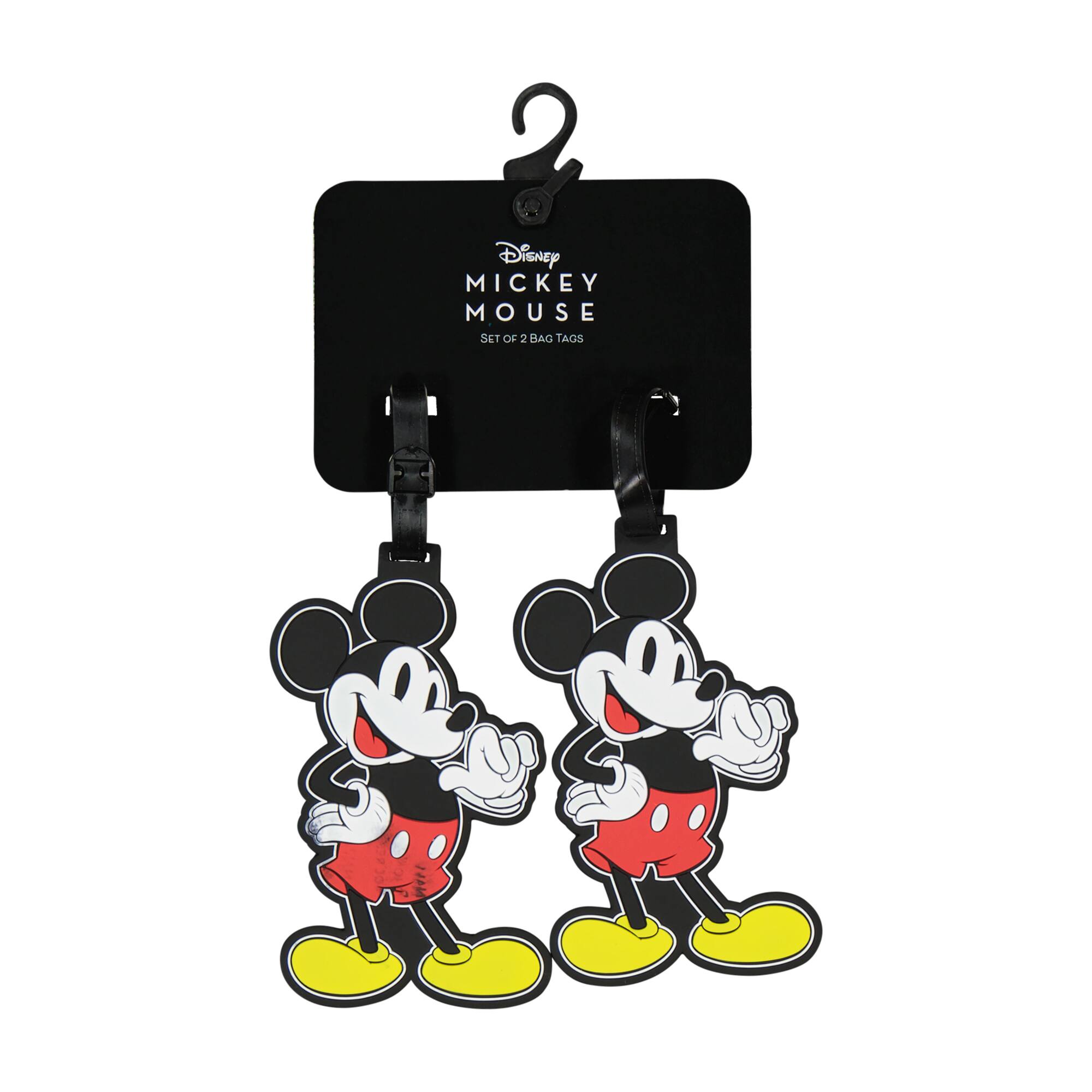 Disney Mickey Mouse Set of 2 Bag Tags