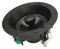 Front. MartinLogan - Helos 12 6-1/2" In-Ceiling Speaker (Each) - Paintable White.