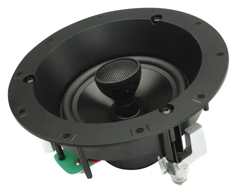 Front. MartinLogan - Helos 12 6-1/2" In-Ceiling Speaker (Each) - Paintable White.