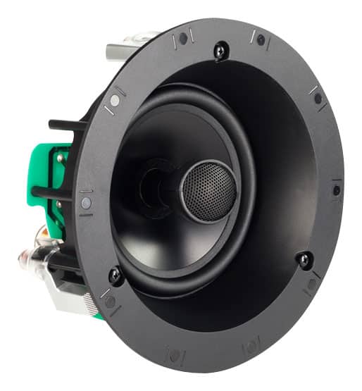 Alt View 13. MartinLogan - Helos 12 6-1/2" In-Ceiling Speaker (Each) - Paintable White.